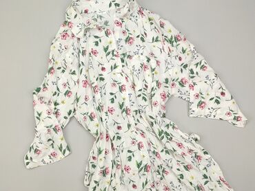 sukienki z piórami biała: Women`s dress, 2XL (EU 44)