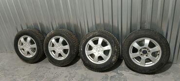 шины бишкек дордой цены: Колеса в сборе 205 / 65 / R 15, Зима, Б/у, Комплект, Легковые, Литые, отверстий - 5