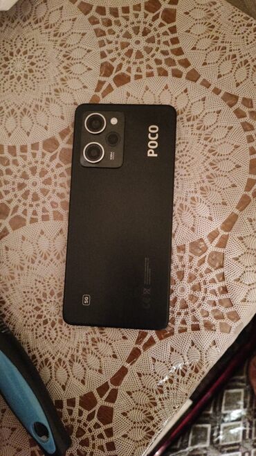Poco: Poco X5 5G, 256 GB, rəng - Qara, Barmaq izi