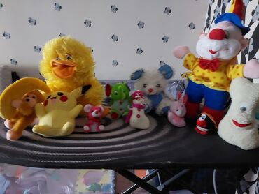 детские вещи из хлопка: Детские мягкие игрушки, за всё 30 ман
