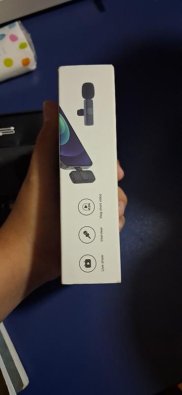 mikrofon qiymetleri: Məhsul: Wireless Lavalier Microphone (simsiz yaxa mikrofonu) — 5