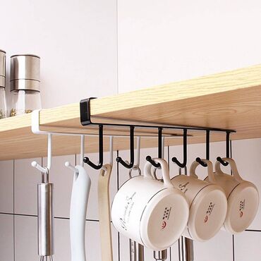 Другие аксессуары для кухни: Алюминиевые вешалки на стол