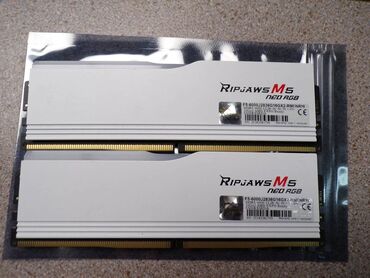 Оперативная память (RAM): Оперативная память, Б/у, G.SKILL, 32 ГБ, DDR5, 6000 МГц, Для ПК