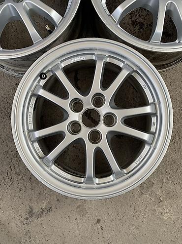 приус диск: Литые Диски R 15 Toyota, отверстий - 5, Б/у — 4