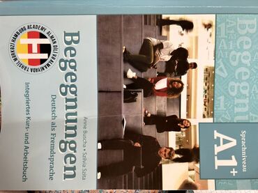 alman dili a1 kitab: YENIDIR. Alman dili öyrənmək üçün 'Begegnungen A1+' dərs vəsaiti