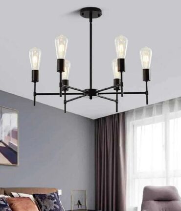 Çilçıraqlar: Çılçıraq, 6 lampa, Metal