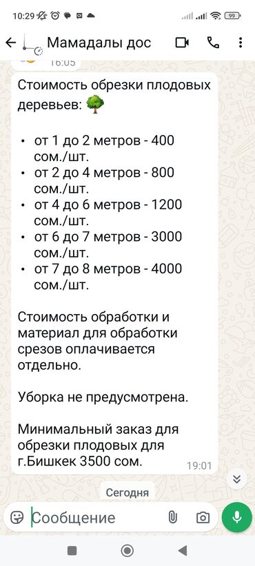 Спил деревьев, заготовка дров: Профессиональная обрезка садов, Специалист с многолетним опытом