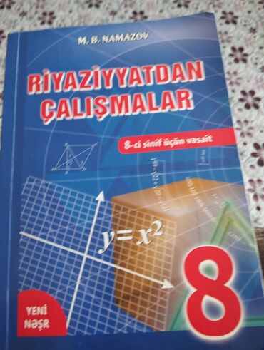 Kitablar və jurnallar: Riyaziyyat 8-ci sinif, 2024 il, Ünvandan götürmə