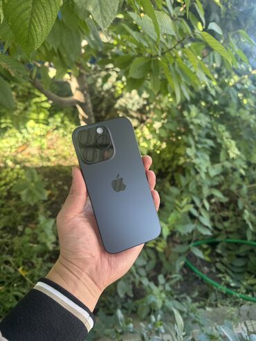Apple iPhone: IPhone 16 Pro, Б/у, 256 ГБ, Black Titanium, В рассрочку, 100 %
