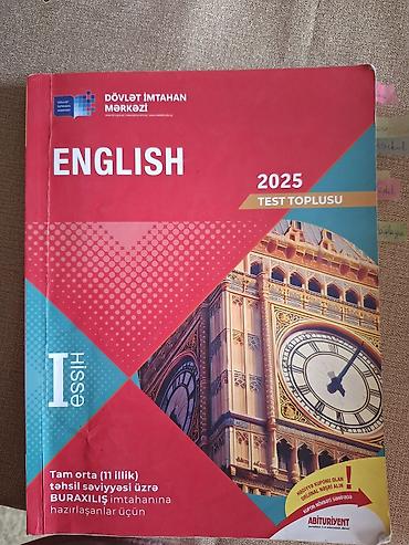 test toplulari pdf: DİM “Test Toplusu” dərs vəsaitləri dəsti Satılır: - English 2025 Test — 3