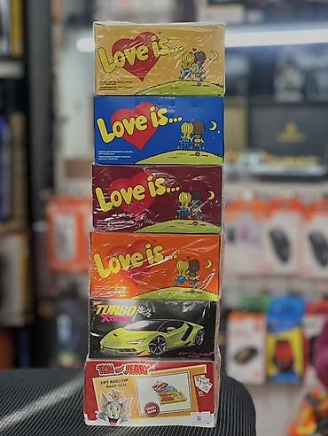 komi: Qablaşdırılmış saqqız dəsti – “Love is. ”, “Turbo Xtreme” və “Tom — 1