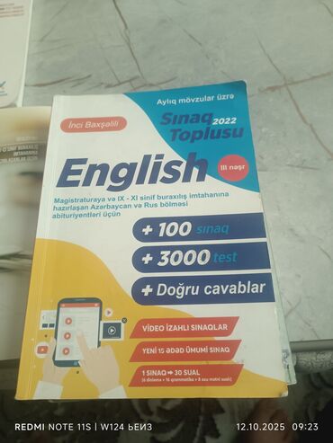 Testlər: İngilis dili Testlər 11-ci sinif, Zirvə, 2-ci hissə, 2020 il — 12