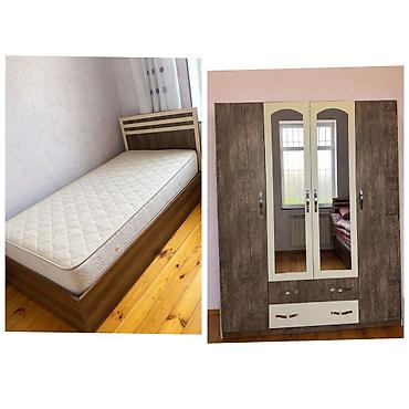 Çarpayi 100azn. dolab 150azn. matras var baza yoxdu. Unvan