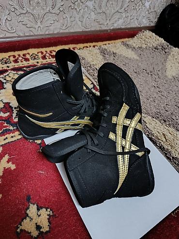 Мужская обувь: Мужские кроссовки, 37, Asics, Новый, цвет - Черный, Самовывоз — 5