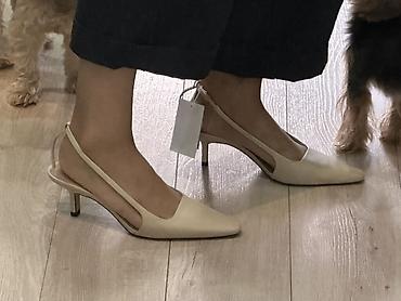 Туфли, 39, H&M, Новый, цвет - Бежевый, Самовывоз, Платная доставка