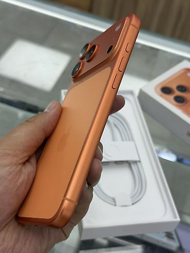 poco x: IPhone 17 Pro Max, Б/у, 256 ГБ, Оранжевый, Защитное стекло, Чехол, Кабель, 100 % — 8