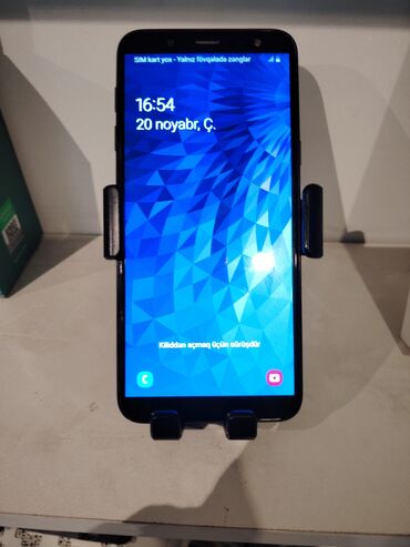 kontakt home xiaomi redmi note 7: Samsung Galaxy J6, 32 GB, rəng - Qara, Sensor