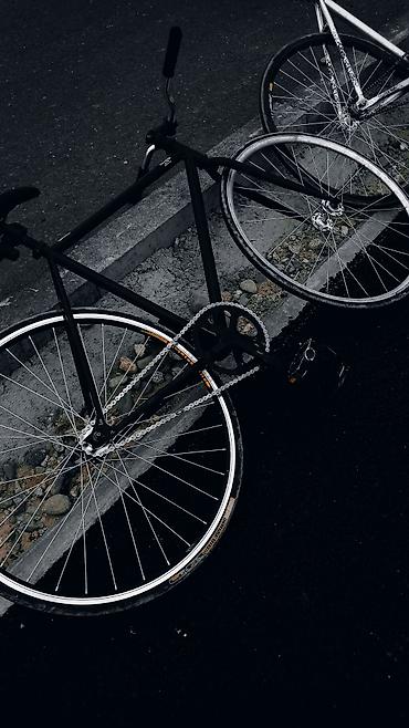 format diski: Фикс-байк (single speed/fixed gear) в минималистичном исполнении — 1