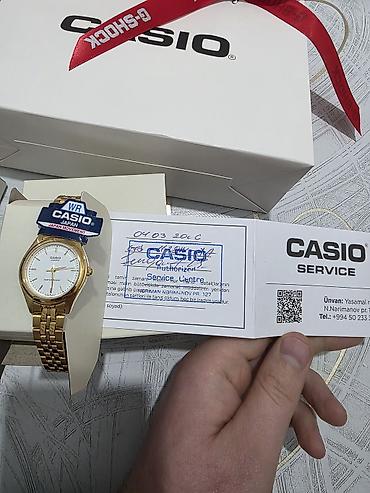 irshad telecom saatlar: Yeni, Qol saatı, Casio, rəng - Qırmızı — 3