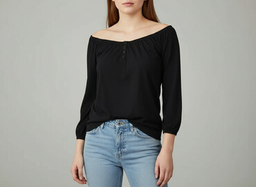czarne t shirty oversize: Tally Weijl, Bluzka damska, rozmiar S