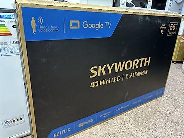 ТВ и видео: SKYWORTH 55" 4K Mini LED с Google TV - Диагональ 55" - Разрешение 4K — 1
