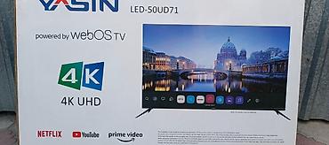 четкий: Смарт‑телевизор YASIN LED‑50UD71, 50" 127см. диагональ. Стоял на — 1