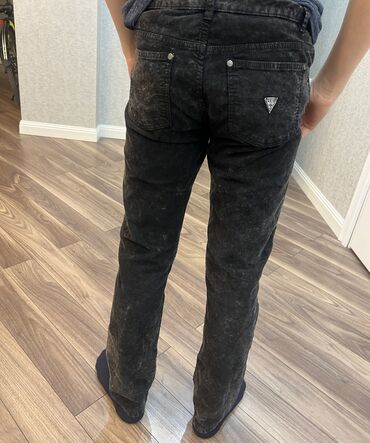 Джинсы: GUESS Посктичемки новые Вельветовые стильные джинсы оригинал с