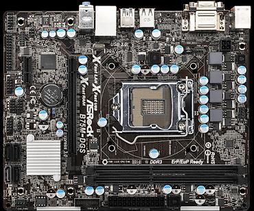 socket 1151: Материнская плата для ПК, Б/у, ASRock, LGA1155, Micro-ATX — 2