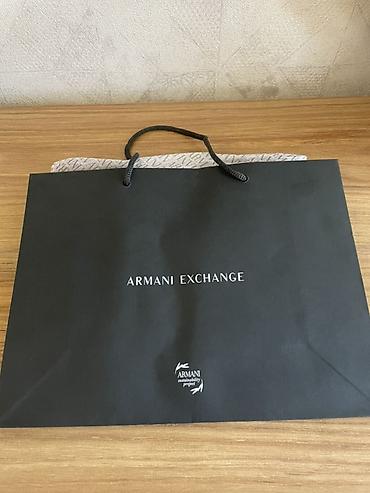 opel t: Futbolka, Armani Exchange, S, rəng - Qırmızı — 3