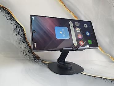 Samsung Galaxy S22 Ultra, Б/у, 256 ГБ, цвет - Черный, 1 SIM, 2 SIM, eSIM