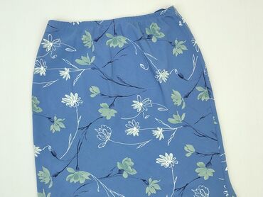 spódnice midi kwiaty: Skirt, L (EU 40), condition - Very good