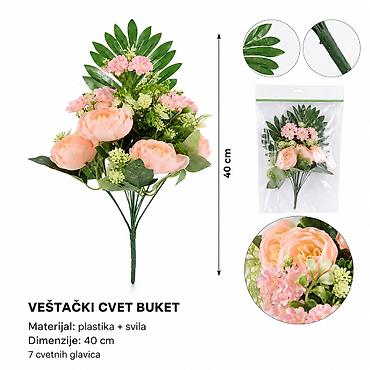 KMT Komada mala veštačka saksijska drveni otvora ručka držač spirale