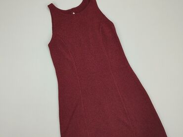spódnice bordowa plisowane: Сукня, S, стан - Ідеальний