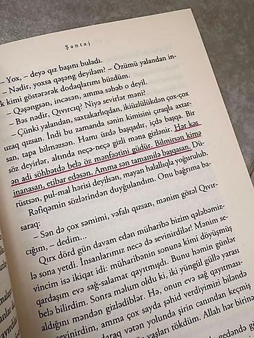 Bədii ədəbiyyat: Məhsul: “Şantaj” – bədii roman (üçüncü nəşr) Dil: Azərbaycan dili — 2
