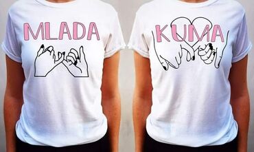 Majice kratkih rukava: Izrada majci po vašoj želji
S.m.l.xl.xxl 2000din
Boja: Bele i Crne — 9