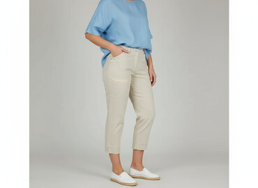 marynarka i spodnie damskie zara: Eva, Spodnie 3/4 damskie, rozmiar 2XL