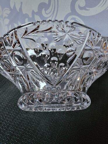 Činije: Cinija nova kristal,rucni rad Anna Hutte iz 70,80ih.Nemacka. Cinija — 13