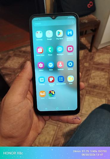 samsung soyducu: Samsung Galaxy A12, 64 GB, rəng - Qara, İki sim kartlı — 1