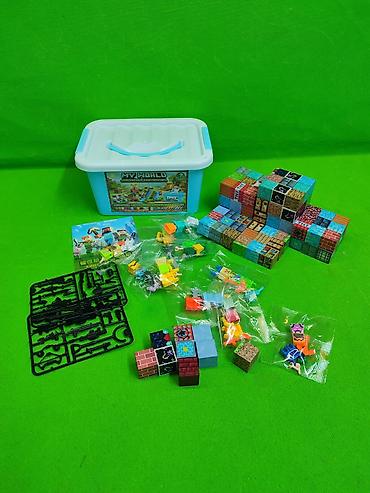 Игрушки: Майнкрафт конструктор магнитные блоки для развития детей — 3