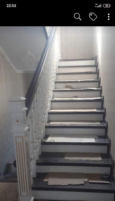 Обшивка лестниц: Лестница жазайбыз заказ менен замер установка байланыш телефон — 13