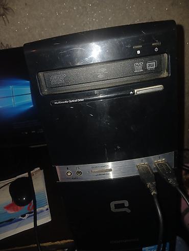 Masaüstü kompüterlər və iş stansiyaları: Masaüstü kompüter seti – Compaq sistem bloku + BenQ monitor + — 2