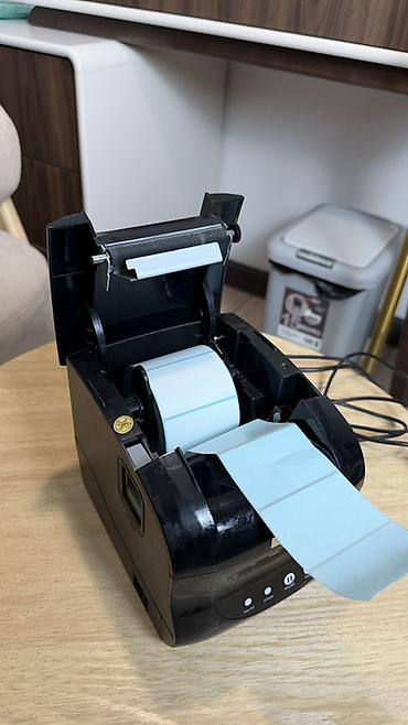 Торговые принтеры: Термопринтер этикеток Xprinter + комплект рулонов - Модель: Xprinter — 5