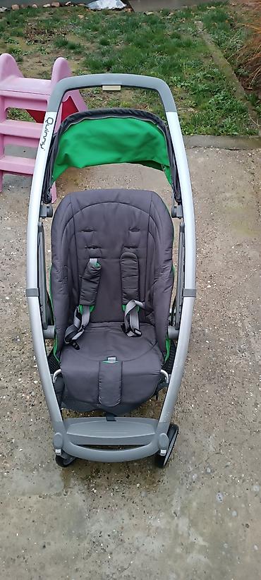jesenji sesir za decu: Svo troje kolica za bebe 100€ QUINNY sivo-zelena, BERTONI zelena 2 — 10