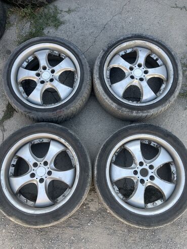 диски на gx: Дөңгөлөктөр монтажда 225 / 45 / R 18, Жай, Колдонулган, Комплект, Жеңил унаалар, Куйма, тешиктери - 5