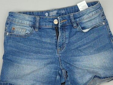 spodenki jasny jeans: Krótkie spodenki, DenimCo, 13 lat, 152/158, stan - Dobry