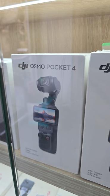 Videokameralar: DJI Osmo Pocket 4 – cib ölçüsündə 3 oxlu stabilizatorlu kamera - — 1