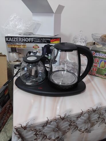 samovar satisi: Elektrik çaydan Kaizerhoff, 1 - 1.5 l, Yeni, Pulsuz çatdırılma