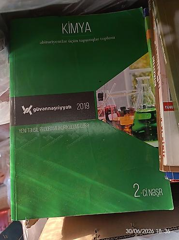 dvd disk oyun: Kimya – abituriyentlər üçün tapşırıqlar toplusu - Nəşriyyat: Güvən — 1
