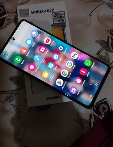 samsung galaxy m51 qiymeti: Samsung Galaxy A72, 128 GB, rəng - Ağ, İki sim kartlı