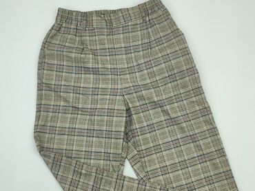 bluzki z łączonych materiałów: Material trousers, Cropp, M (EU 38), condition - Very good